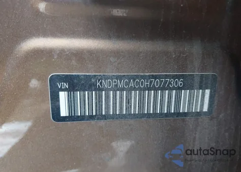 2017 Kia Sportage Lx from USA, damaged, VIN KNDPMCAC0H7077306